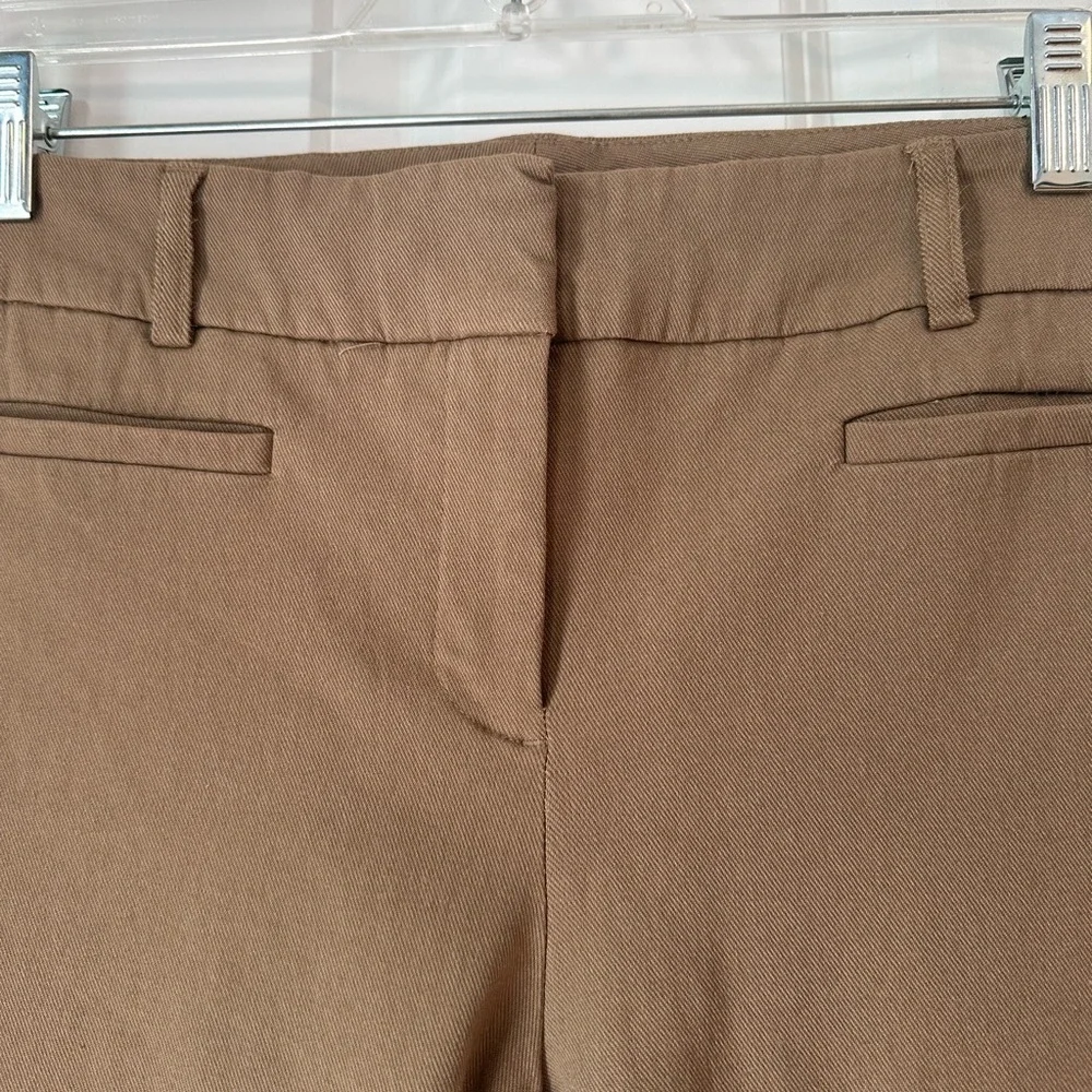 Van Heusen Khaki Stretch Ankle Skinny Cropped Pants - Picture 6 of 11